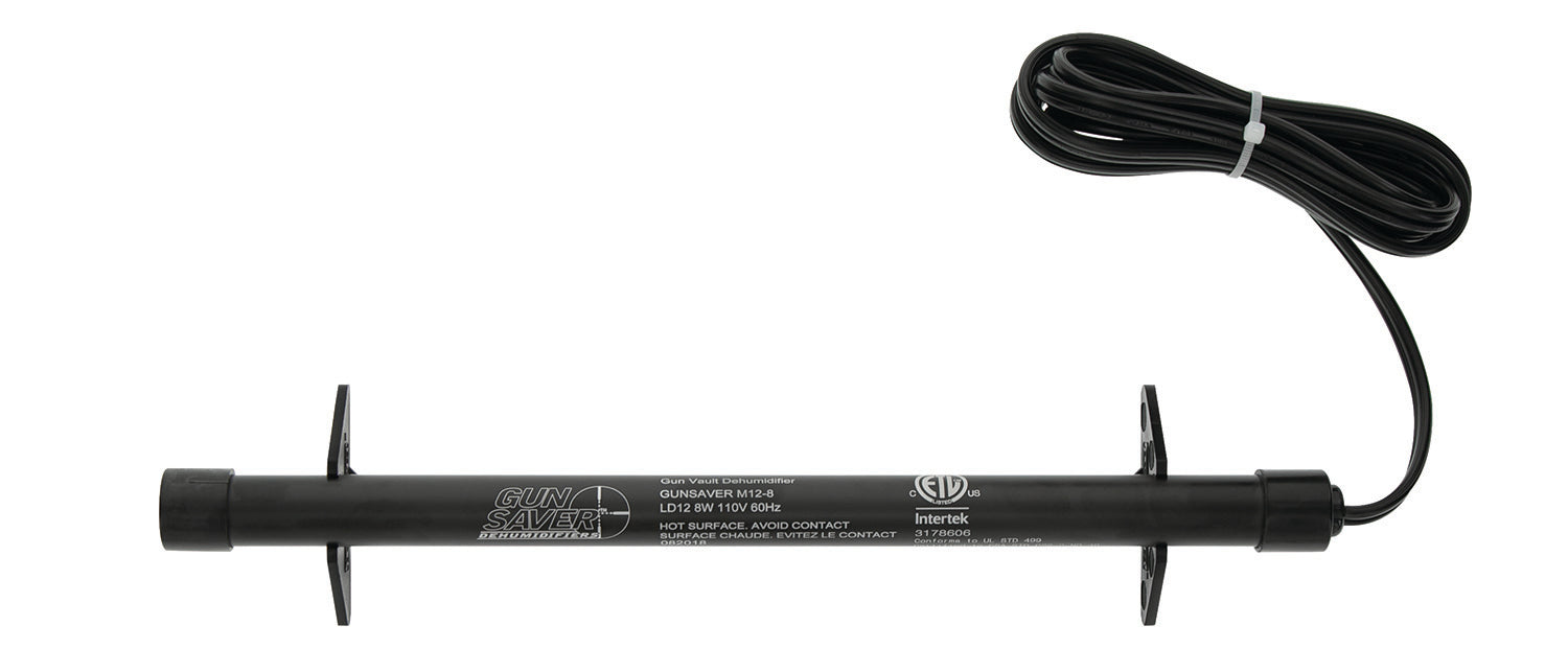 Lockdown 725761 12" Gun Safe Dehumidifier Rod 110V Outlet Black