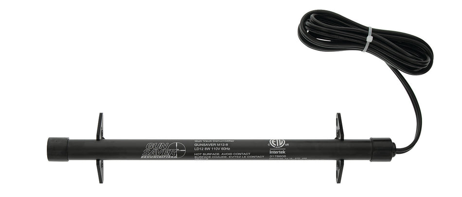 Lockdown 725761 12" Gun Safe Dehumidifier Rod 110V Outlet Black