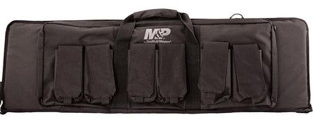 M&P Accessories 110025 Pro Tac 42" Ballistic Nylon Gun Case Black with 6 Magazine Pouches