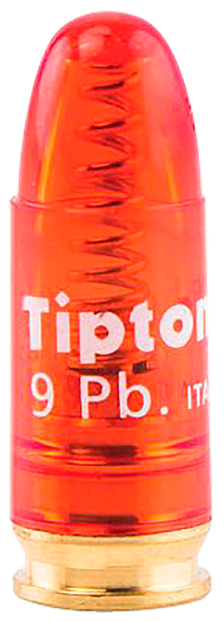 Tipton 303958 Snap Caps Pistol 9mm Brass/Plastic 5-Pack