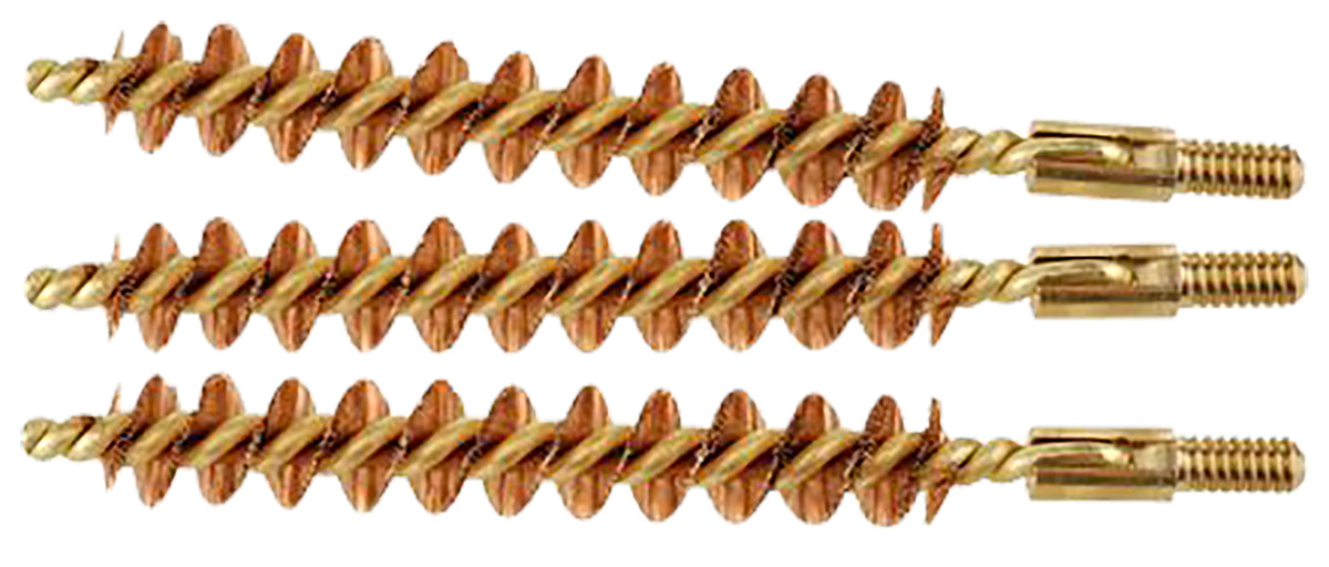 Tipton Best Bore Brush 30 and 32 Caliber Rifle 3 Per Pack Brass Bronze