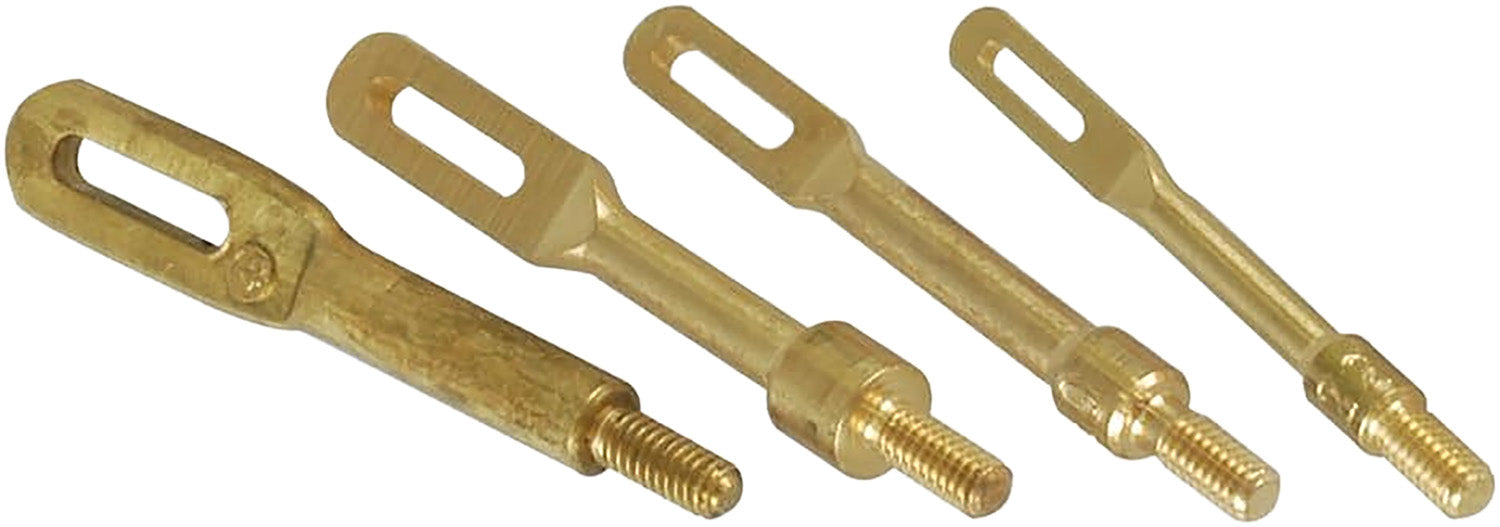 Tipton Multi-Caliber Slotted Tip Set Rifle/Pistol Solid Brass 4 Pieces 8-32 Thread