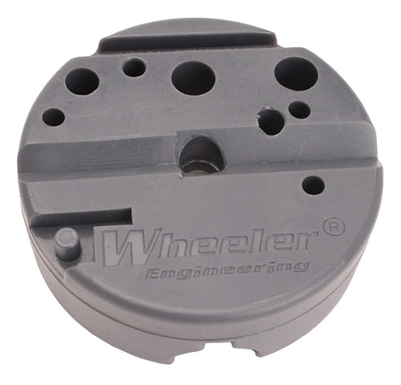 Wheeler Universal Gunsmithing Bench Block, Black Urethane, Compatible with 1911 and 10/22