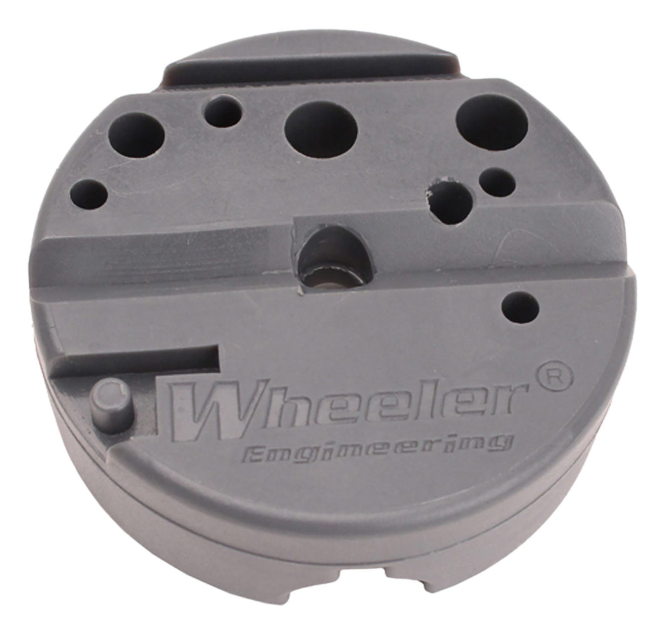 Wheeler Universal Gunsmithing Bench Block, Black Urethane, Compatible with 1911 and 10/22