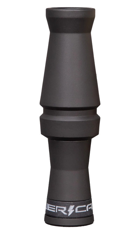 Power Calls 29101 Clash Snow Goose Single Reed Open Call Stealth Black Polycarbonate