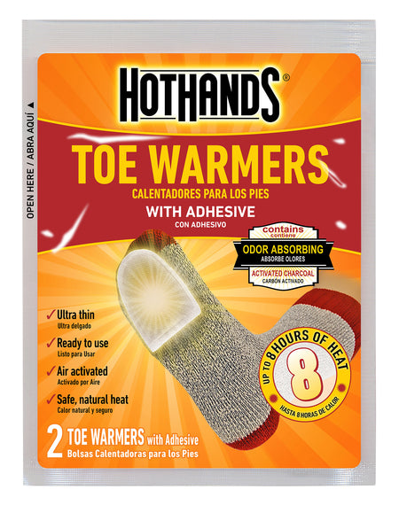 HotHands Single-Use Toe Warmer Heat Packs TT240U 40 Pair