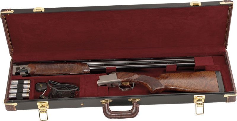 Browning Vinyl Brown/Black Luggage Case for O/U Shotguns 34" Max
