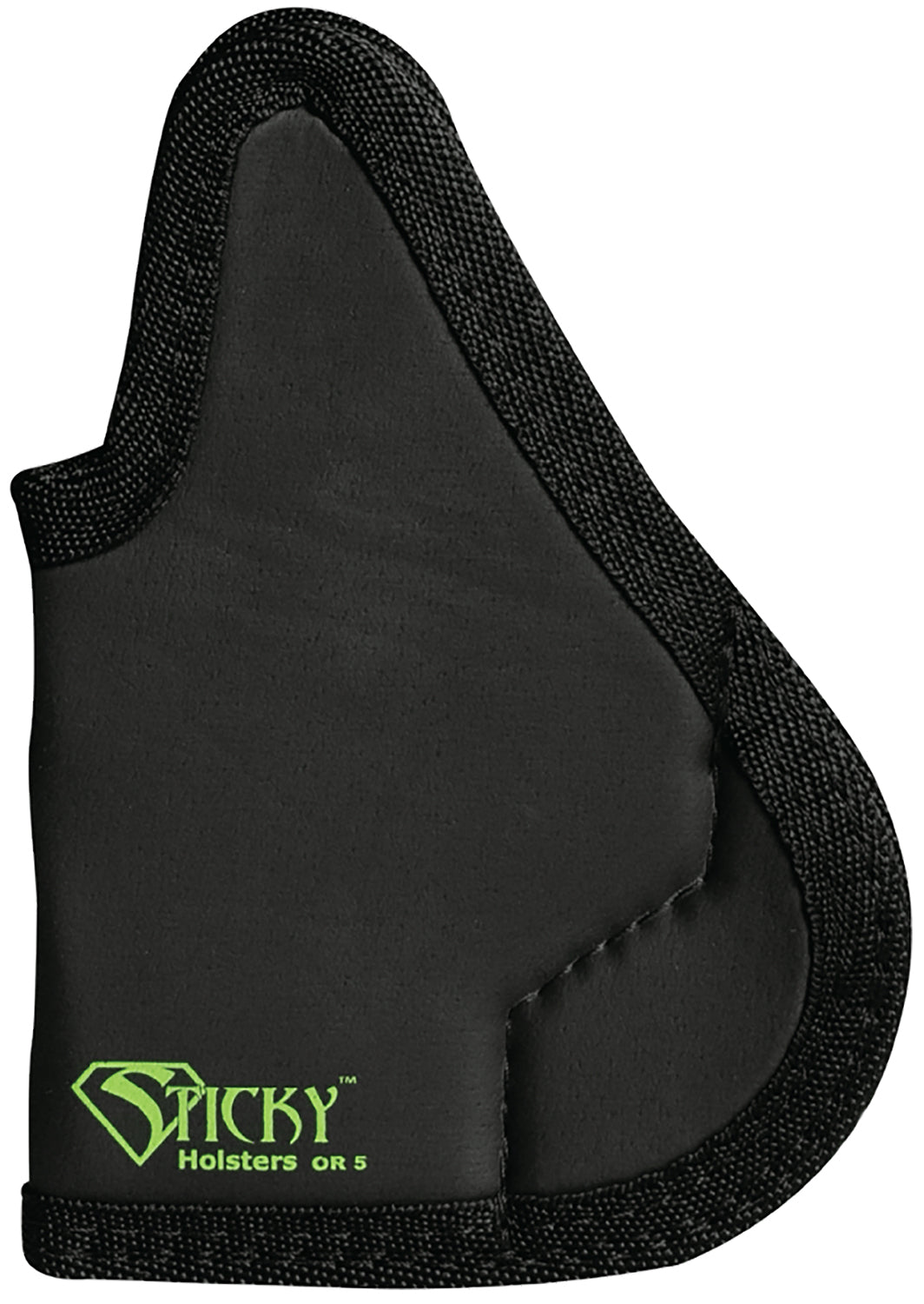 Sticky Holsters OR-5 Black Cordura/Foam Optics Ready Holster Springfield Hellcat/Sig P365/Glock 42 Ambi