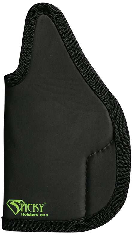 Sticky Holsters OR-9 Black/Green Rubber Optics Ready Holster HK USP 45/Sig P226/Beretta M92FS Ambidextrous