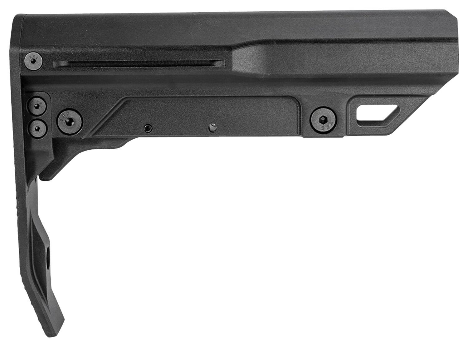Mission First Tactical Battlelink Mil-Spec Minimalist Aluminum Stock Black AR-15 Collapsible