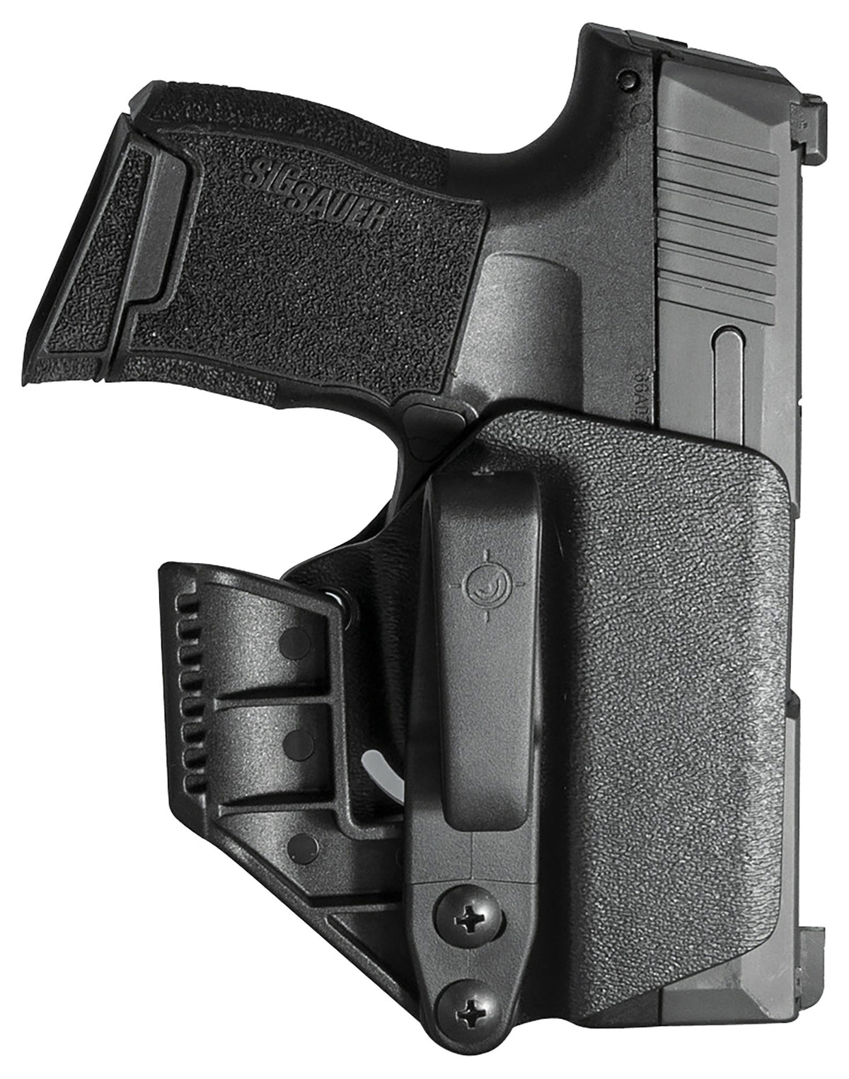 Mission First Tactical Minimalist IWB Ambidextrous Black Polymer Holster for Sig P365/P365XL H2SG365AIWBM