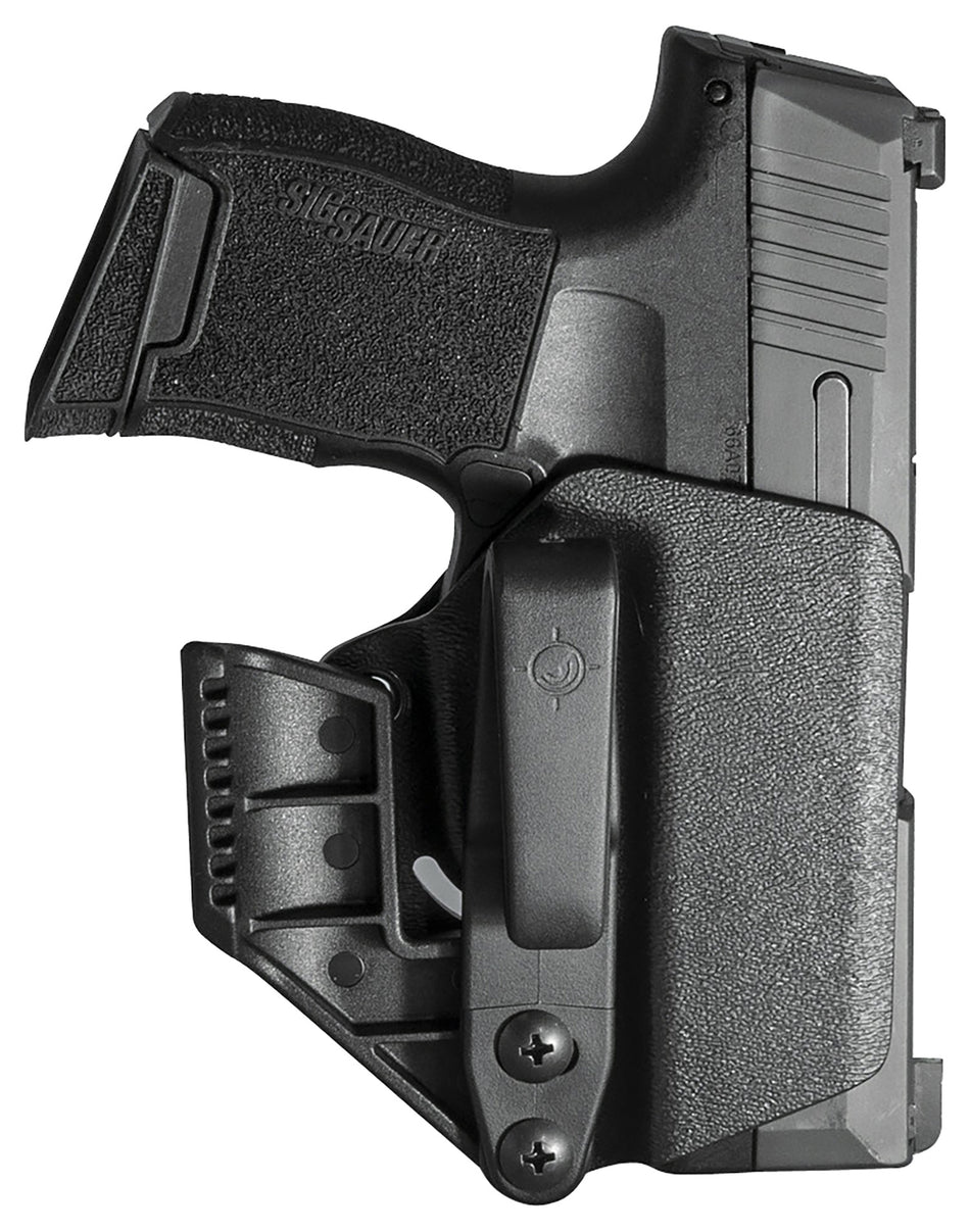 Mission First Tactical Minimalist IWB Ambidextrous Black Polymer Holster for Sig P365/P365XL H2SG365AIWBM