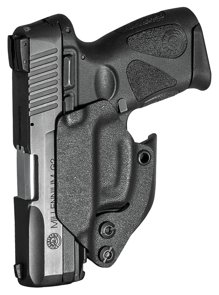 MFT Minimalist IWB/Appendix Holster Black Polymer Belt Clip for Taurus PT111 G2 G3 Series Ambidextrous