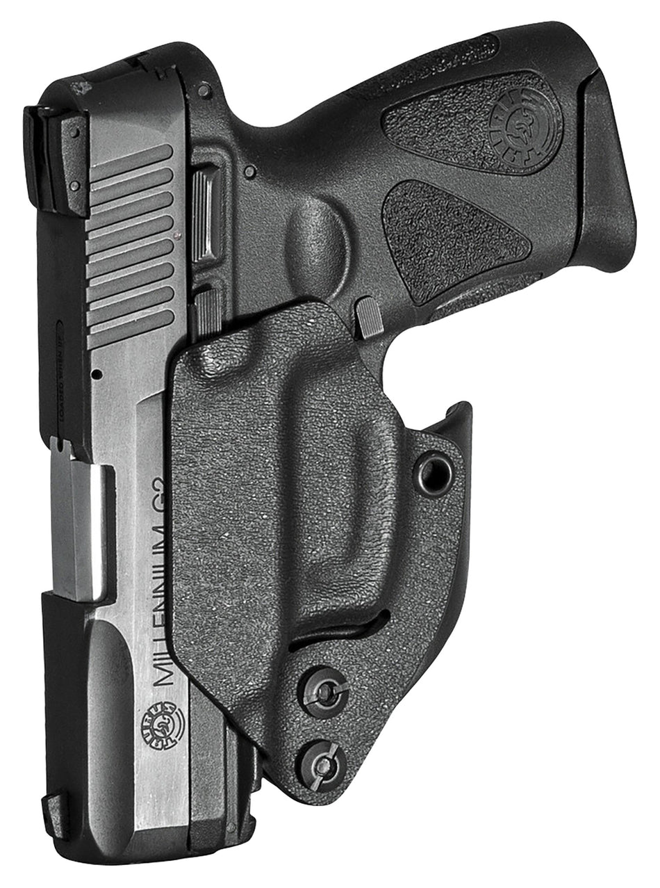 MFT Minimalist IWB/Appendix Holster Black Polymer Belt Clip for Taurus PT111 G2 G3 Series Ambidextrous