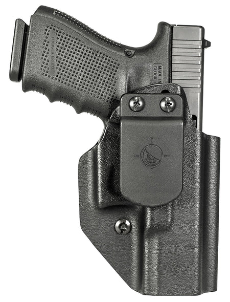 MFT Polymer Appendix and Waistband Holster with Belt Clip Fits Glock 19 23 44 Ambidextrous Black