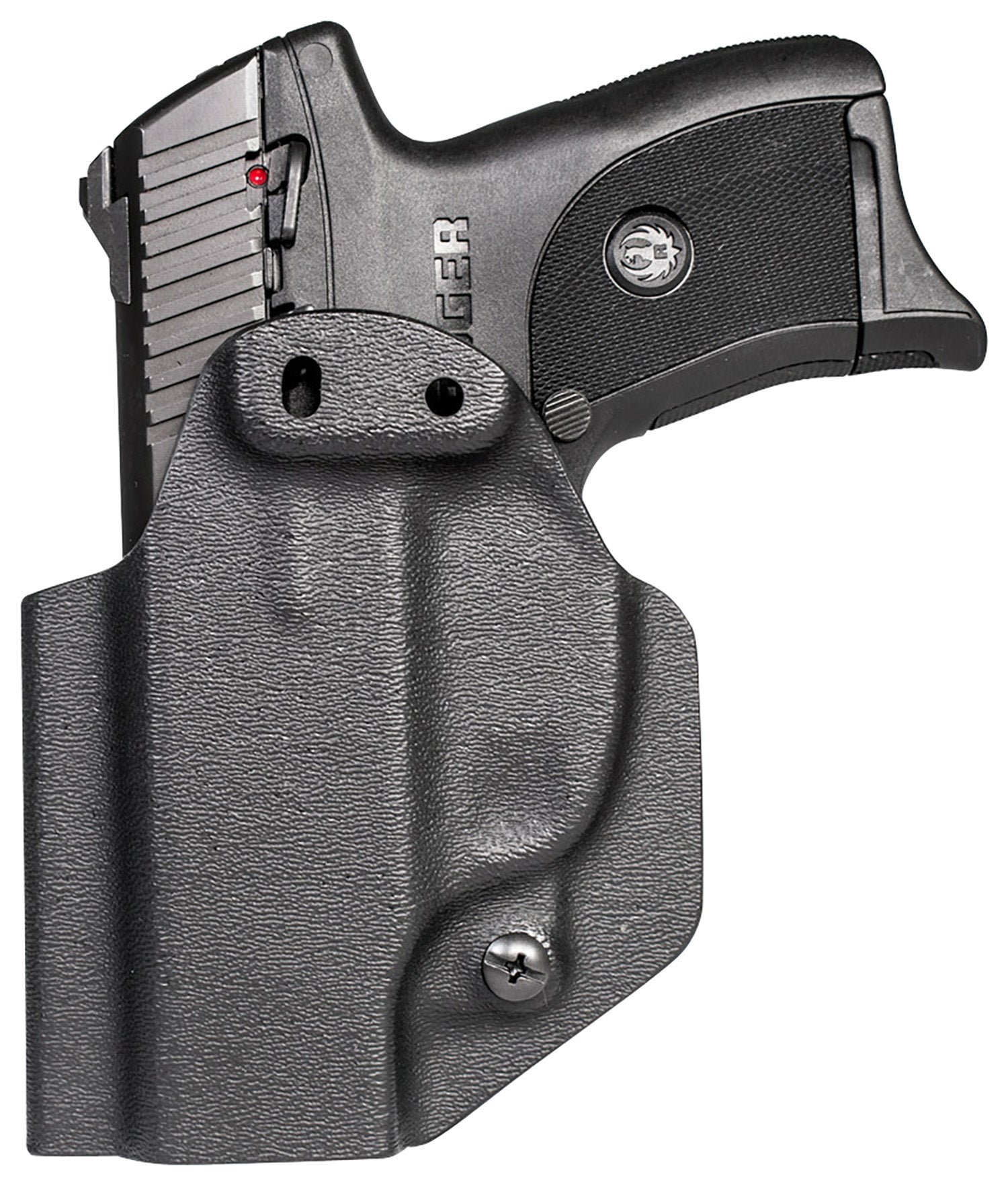 MFT Polymer IWB and OWB Appendix Holster Tuckable Belt Clip Ruger EC9s LC9s LC9 EC9 Ambidextrous Black