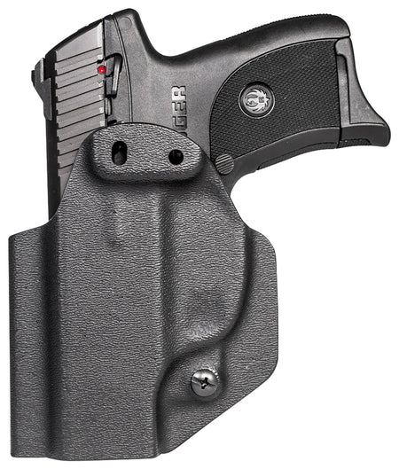 MFT Polymer IWB and OWB Appendix Holster Tuckable Belt Clip Ruger EC9s LC9s LC9 EC9 Ambidextrous Black
