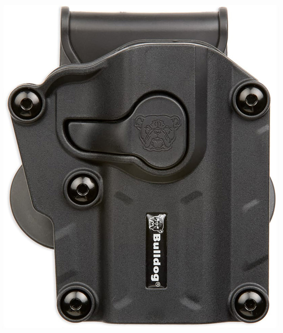 Bulldog MX001SC Black Polymer OWB Multi Fit Paddle Holster Sub-Compact Sig P250/P320 S&W M&P Right-Hand Draw