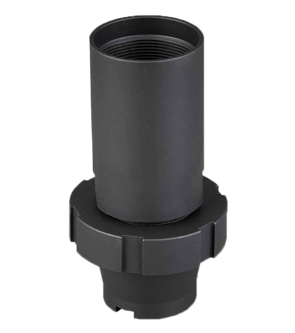 SilencerCo AC865 Improved Cylinder Echo Choke Adapter Saiga Black Steel