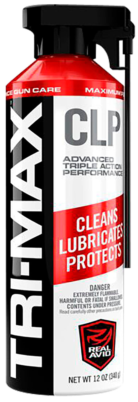 Real Avid 12 oz Tri-Max CLP Aerosol Military-Grade Gun Cleaner and Lubricant
