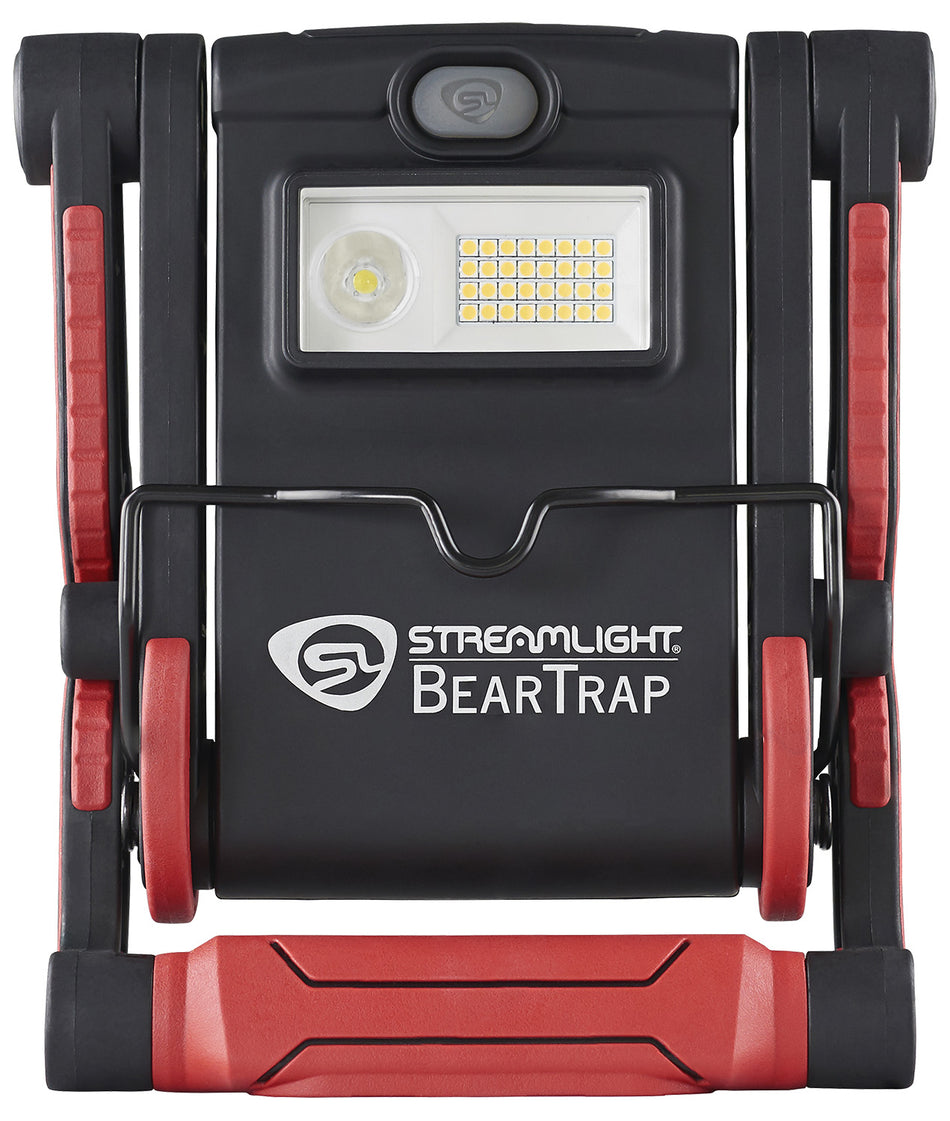 Streamlight BearTrap Model 61520 Rechargeable 2000 Lumen Work Light Red Magnetic Clamp Base