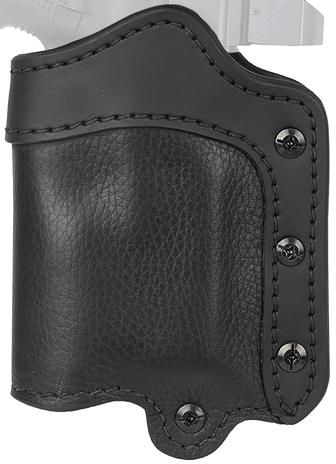 1791 Ultra Custom Light Bearing OWB Holster Size 2.1 Night Sky Black Leather Compatible w/Glock 17/S&W M&P Shield/XD RH