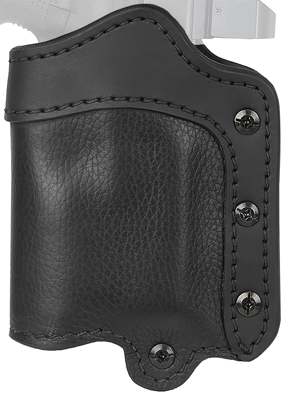 1791 Ultra Custom Light Bearing OWB Holster Size 2.1 Night Sky Black Leather Compatible w/Glock 17/S&W M&P Shield/XD RH