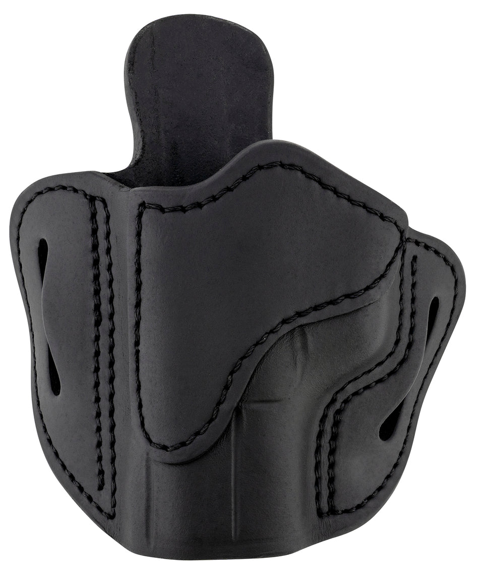1791 Optic Ready OWB Holster Size 2.1 Stealth Black Leather Belt Slide Compatible w/Glock 17/S&W M&P Shield/Springfield XD LH