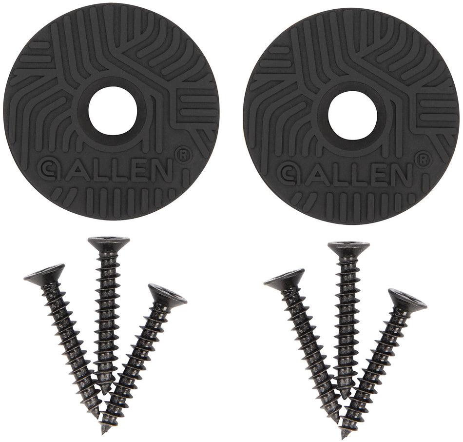 Allen 5649 2-Pack Rare Earth Disc Magnets Black Coated Screw-Mount for Firearms and Tools