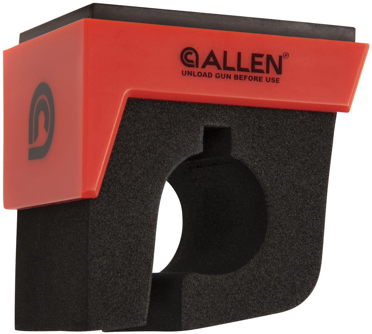 Allen 5657 Firearm and Fishing Rod Magnetic Holder Black/Red Holds 1 Rifle/Shotgun