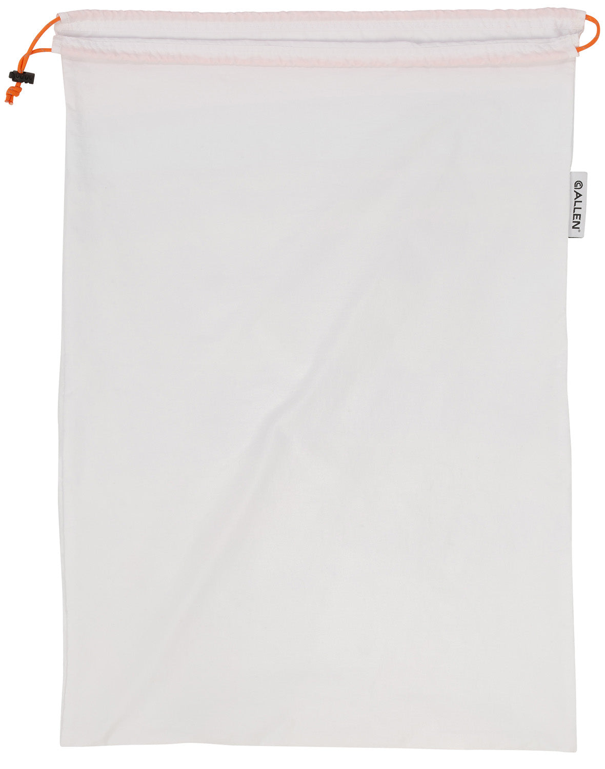 Allen 6593 Single Meat Bag White Breathable Polyester Reflective Draw Cord for Game Hauling