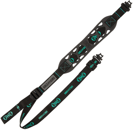 Girls With Guns 8274 Black Label Rubber Ergonomic Rifle Sling Adjustable 22.5" to 39"