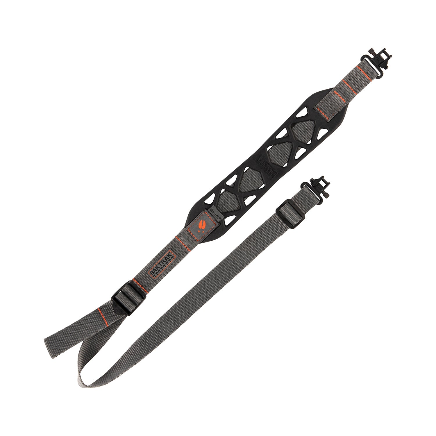 Allen 8502 Cirrus Ultralight Black Rubber Rifle Sling BakTrak One-Handed Adjustment