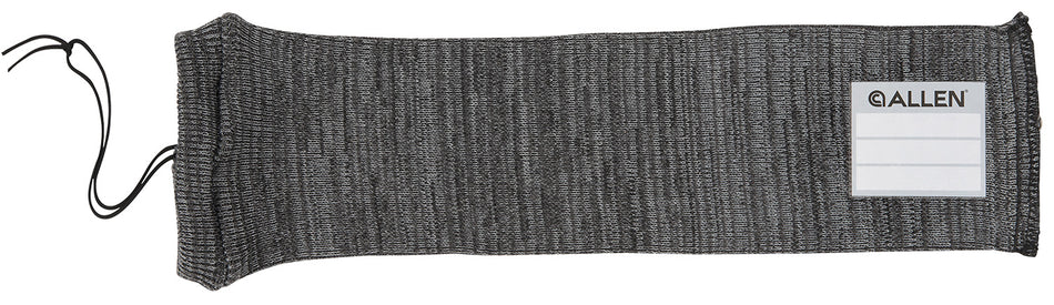 Allen 13170 Gray Knit Handgun Sock 14" with Silicone Treatment & Custom ID Labeling