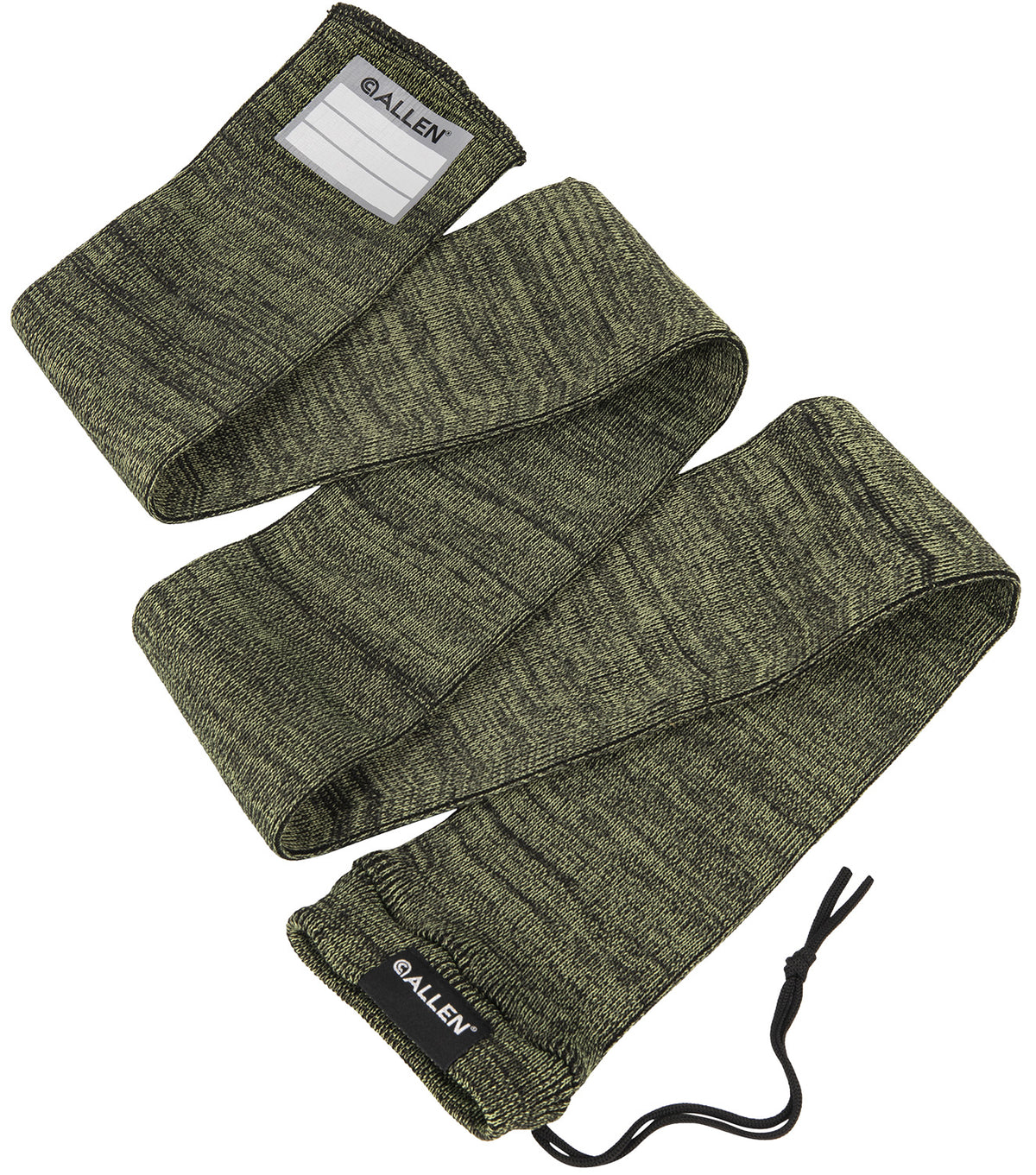 Allen 13171 Green Knit Gun Sock 52" Silicone Treated for Scoped Rifles and Shotguns with ID Label