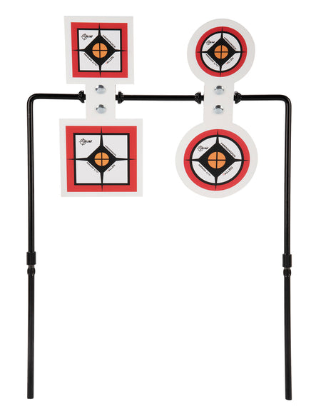 EZ-Aim AR500 Hardrock Round Spinner Shooting Target with Stand, .25" Thick