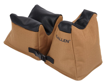 Allen X-Focus Prefilled Front and Rear Bag 18411 Coyote Ripstop Polyester Tacky Grip Bottom