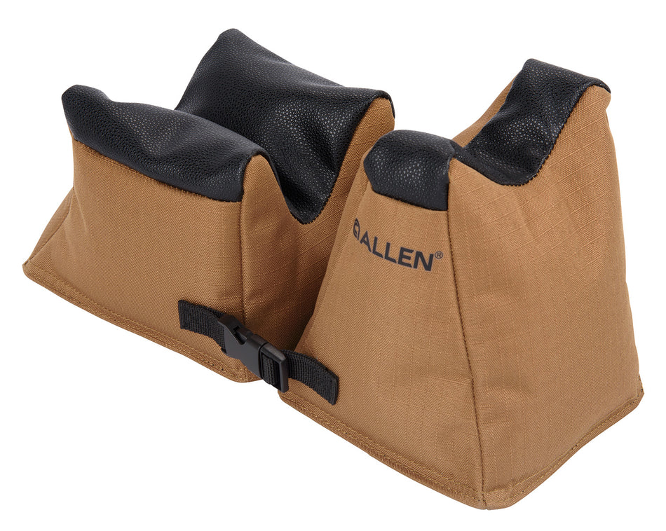 Allen X-Focus Prefilled Front and Rear Bag 18411 Coyote Ripstop Polyester Tacky Grip Bottom