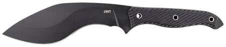 CRKT Clever Girl Kukri 7.75" Fixed Blade SK-5 Carbon Steel Black Powder Coated Blade G10 Handle Belt Clip Lanyard