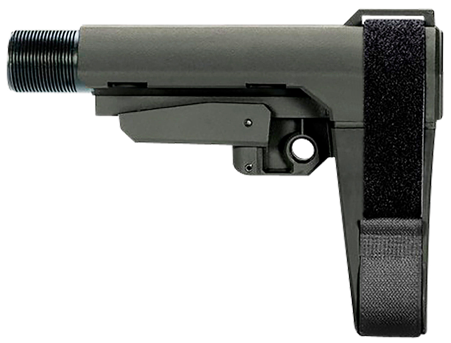 SB Tactical SBA3X03MSB SBA3 X Stealth Gray 5-Position AR Pistol Brace (Tube Not Included)