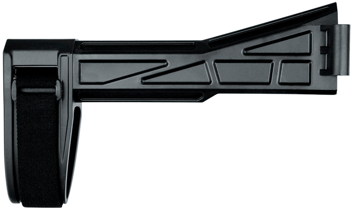 SB Tactical SBT-G2 Black Synthetic Fixed Side-Folding Stabilizing Brace HK UMP B&T APC LWRCi SMG45