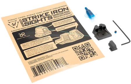 Strike Iron Sights Suppressor Height for Smith & Wesson M&P M2.0 – Black