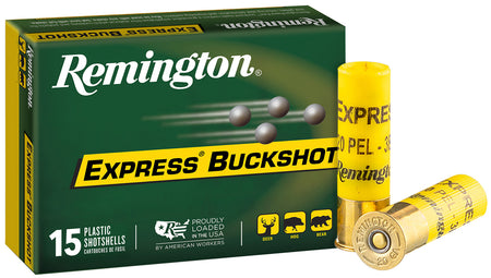 Remington Express 20 Pellets Shotgun Ammo 20 Gauge 2.75 in 1-1/8 oz #3 Buck