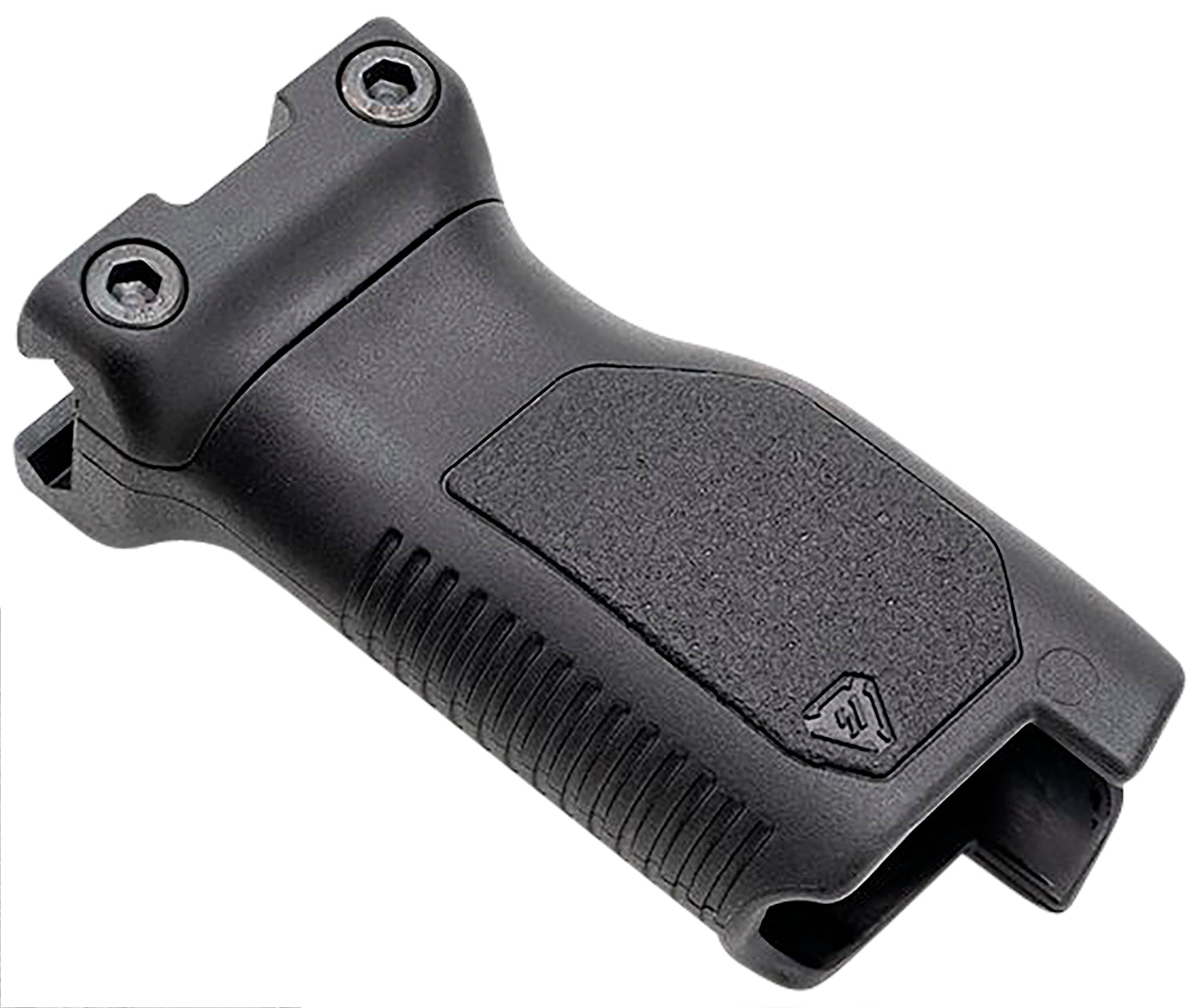 Strike Industries Picatinny Long Angled Grip with Cable Storage Black Polymer