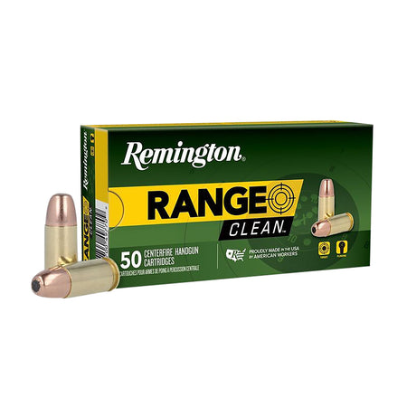 Remington Range Flat Nose Enclosed Base 115 Grain 9mm Luger/Parabellum 1145 fps
