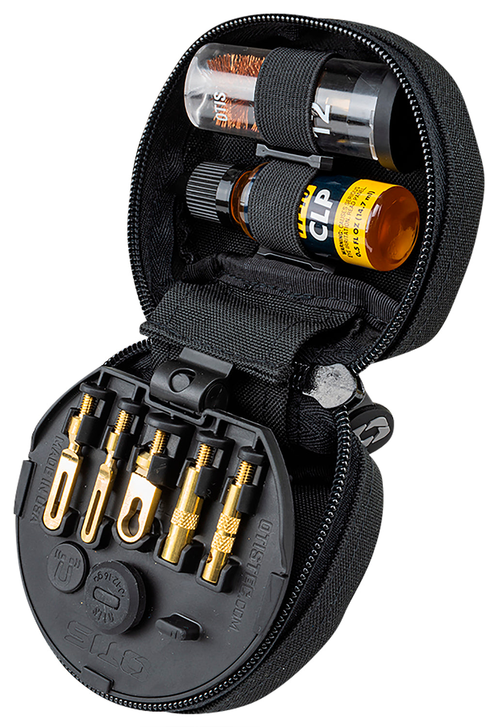 Otis FG753G Universal 3-Gun Cleaning Kit with Bronze Bore Brushes Multi-Caliber