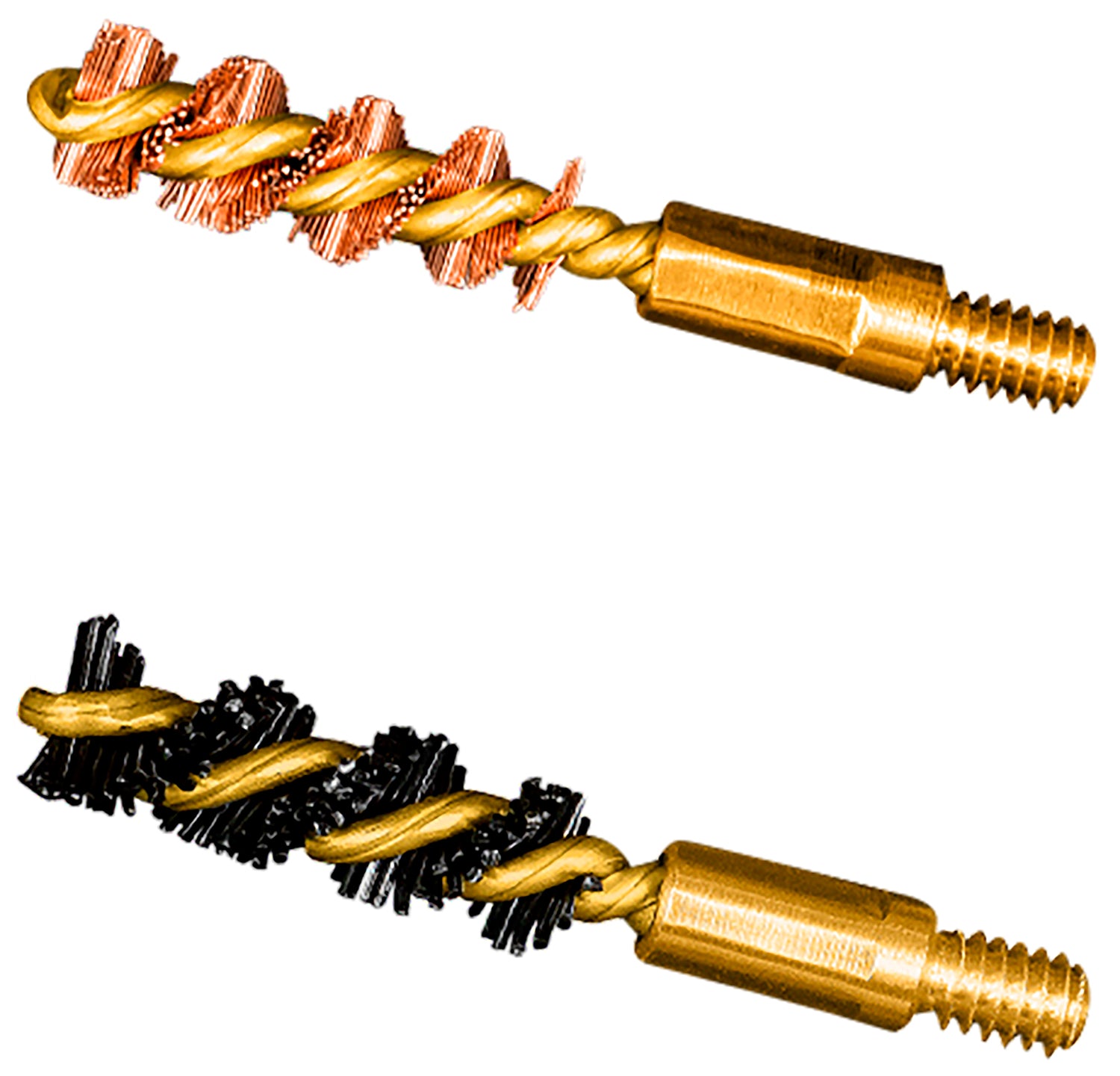 Otis FG317NB 17 HMR/.177 Cal Bore Brush Set 1" Long Bronze & Nylon 2 Per Package