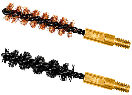 Otis FG330NB 2" Bore Brush Set for 7.62mm/30-06/308/300/30-30 Cal 8-32" Thread Bronze/Nylon 2-Piece Pack