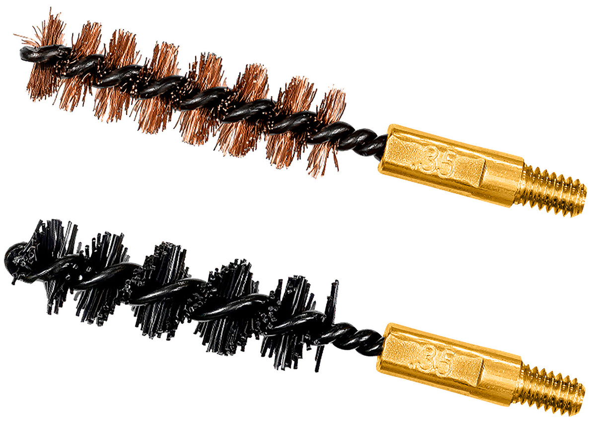 Otis FG335NB 2" Bore Brush Set for 357/338/35 Cal 8-32" Thread Bronze/Nylon Set of Two