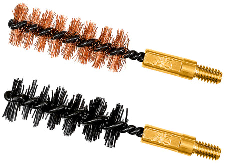 Otis FG345NB 2" Bore Brush Set for 44 Mag/45/450/454/458/460 Cal 8-32" Thread Bronze/Nylon 2-Piece Pack